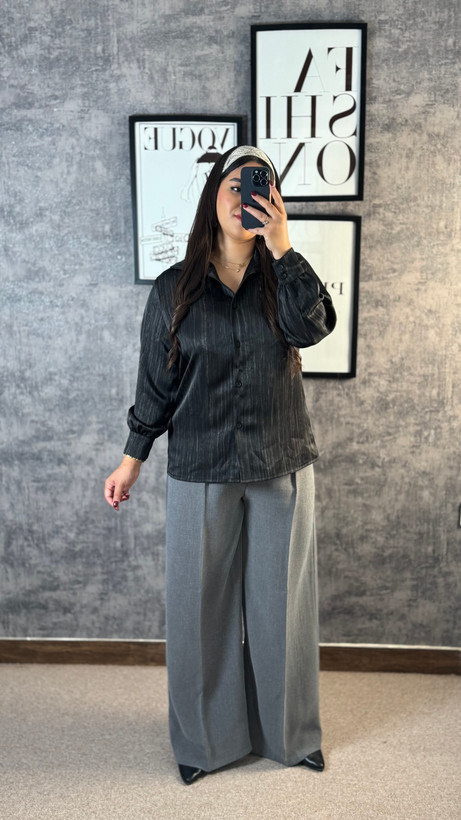 خرید شومیز مشکی مجلسی